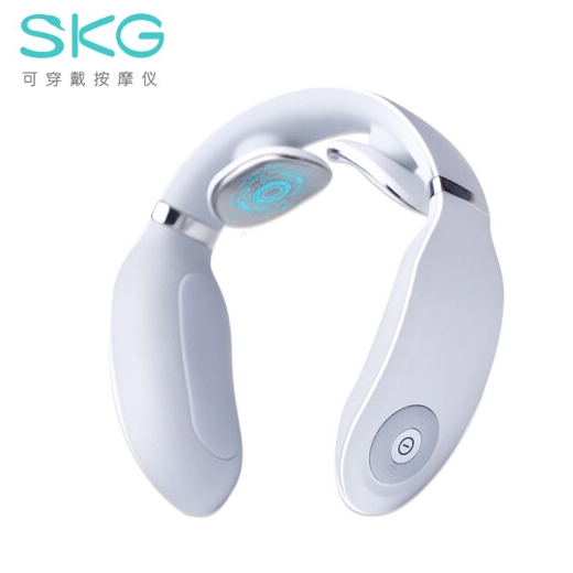 SKG SMART CERVICAL MASSAGER K5YA-L POWER 5W RESILIENT PLASTICS AND SILICONE WHITE