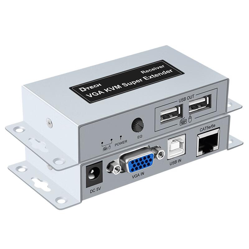 DT-7044 (2nd) launch end: 5V power + VGA IN+VGA OUT1+USB IN+ network interface