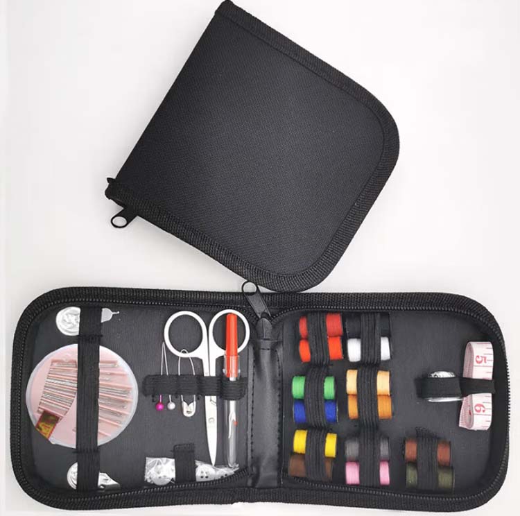 Xinjiang, needle packs, hand-held needle packs, 28 sets, scissors, paint boxes, needles, penetrating pins, nails, wire cutters, pins, black nylon bags
