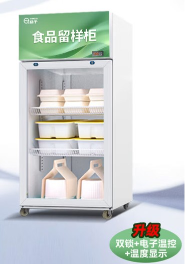 yingko, freezer, food locker, temperature display, double lock, 52*47*87cm