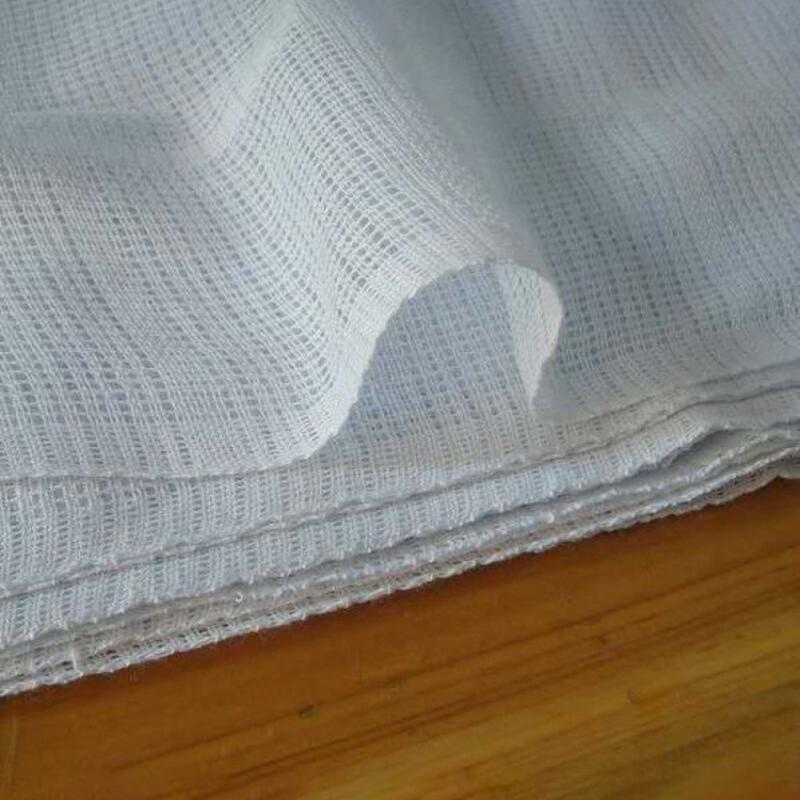 JMHB bednets, cotton gauze 90 cm wide 1 m pure white