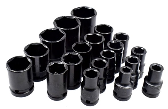 JMHB hexagon short tube 1/2 inches; 24 mm; chromium alloy steel