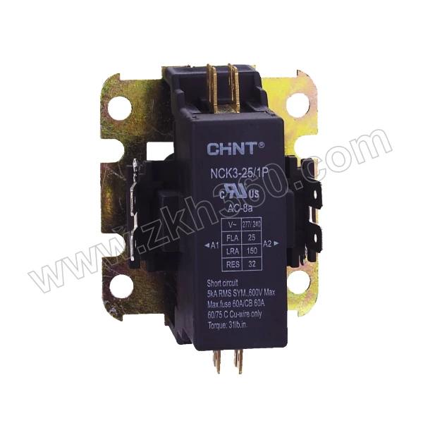 nCK3-25/2240V series: NCK3 Series Polar: 2P rated work currents: 25A nominal-control voltage: AC240V coil frequency: 50Hz rated work voltage: AC220 ~400V other: 40V/P/ (air conditioner special)