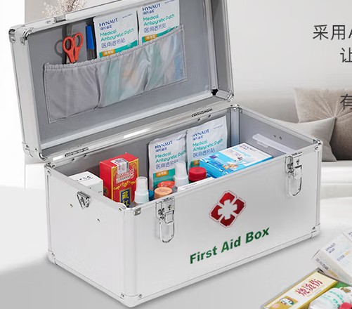 JMHB MEDICAL KIT 20 MEDICAL IODINE STERILISATION FLUIDS 5 MEDICAL ELASTIC BANDAGES 1 BOX OF VALNOPOLMIN, 1 MEDICAL AIR-TRAFFIC TAPE TAPE, 5 KITS OF TRIANGULATION TAKE TWO PACKS, BURN OINTMENT TWO PACKS, BURN DRESSING TWO PACKS, BULLET CAP ONE, RESPIRATOR TWO, FIRST-AID BLANKET ONE, ROUND-HEADED SCISSORS ONE, FIRST-AID MANUAL ONE. BEN