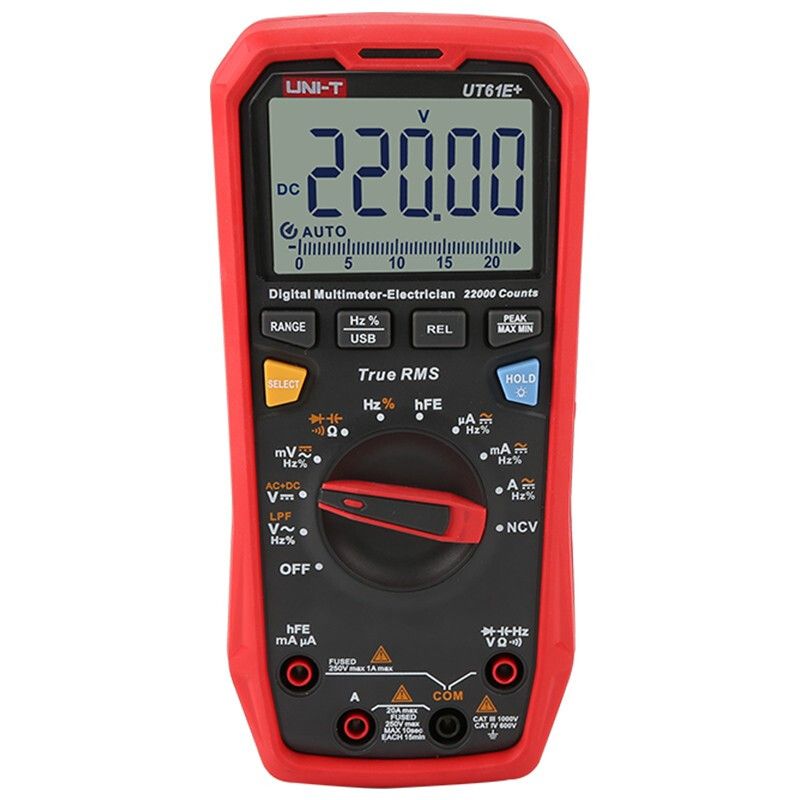 Eurydice Table UT61E+ Temperature Measurement Range: 40°C ~ 1000°C - 40°F ~ 1832°F 190*90*50mm