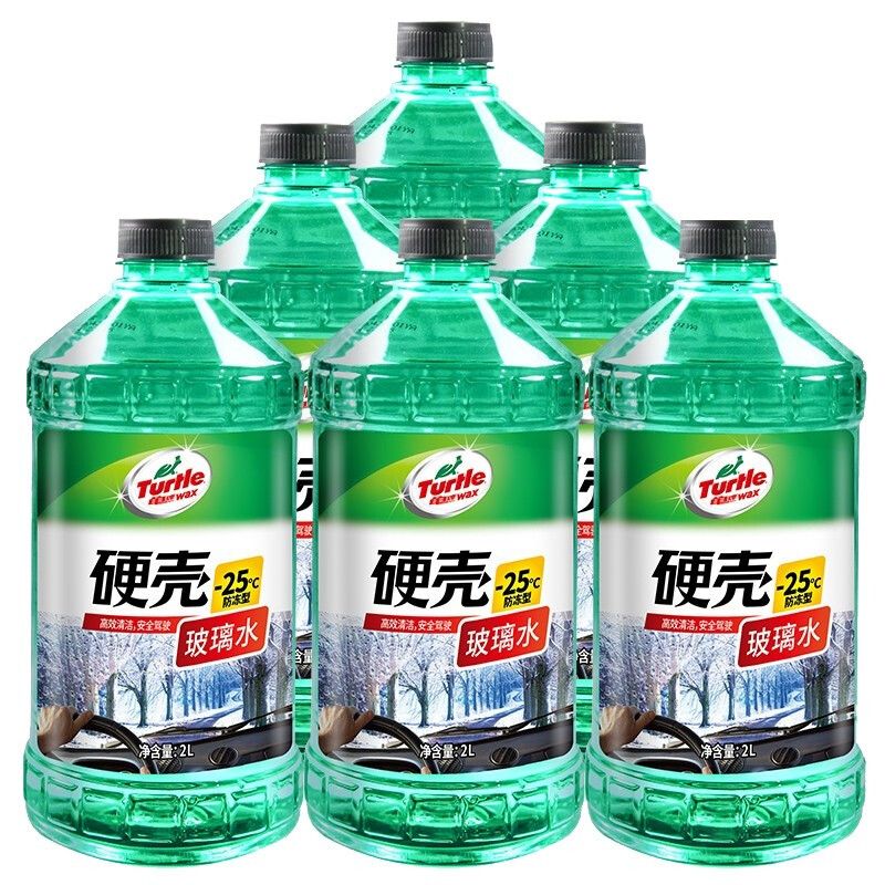 TORTOISE, GLASS WATER G-4082-6 2L*6 BOTTLES - 25°C ANTI-FROZEN