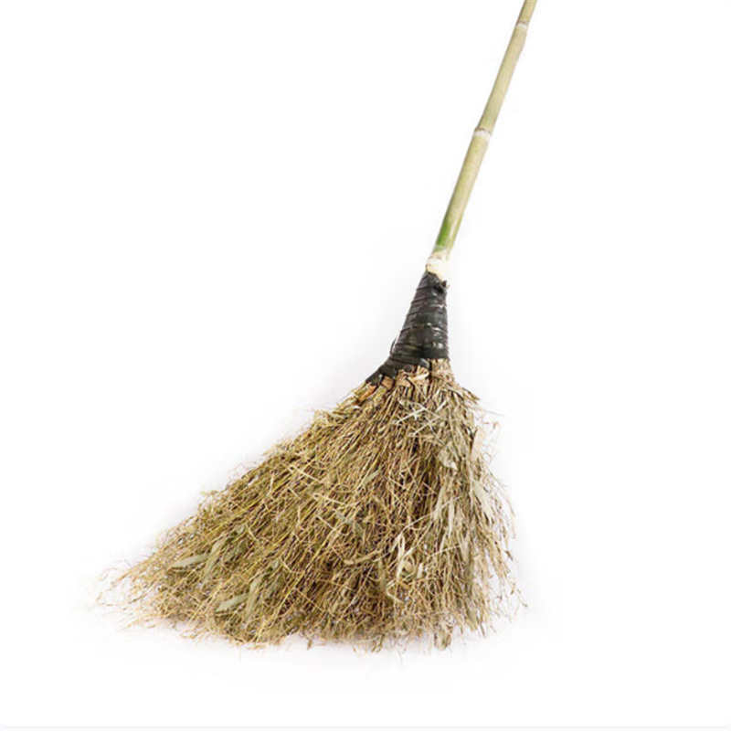 cobalt, bamboo broom, 3.5 kg plant fibre