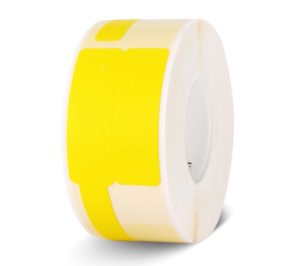 Paper for office 25*38+40 (02F 25*38+40mm 72g 100 bags/pack 1 pack of yellow
