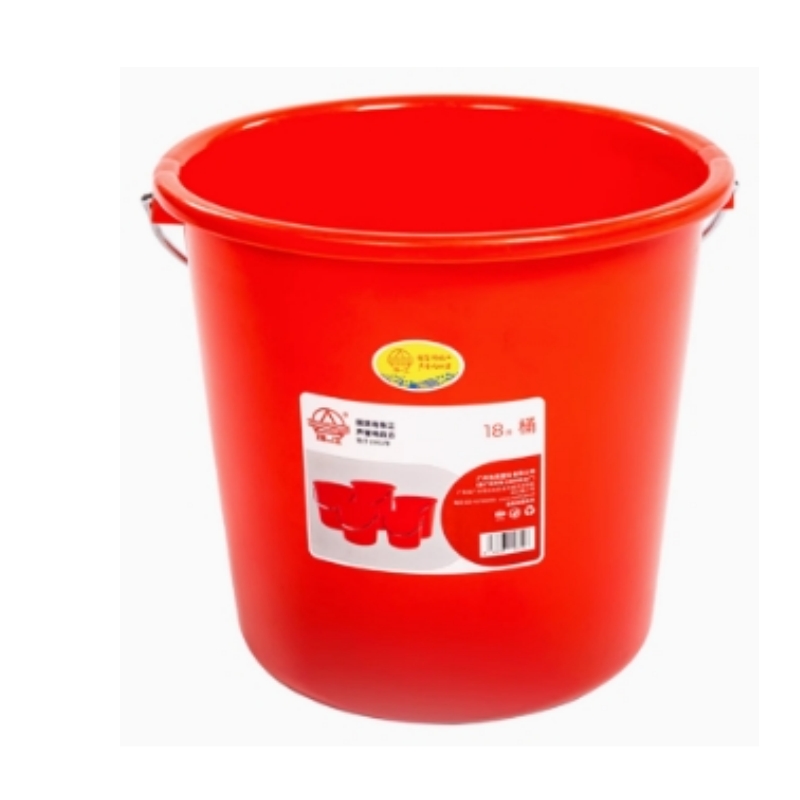 Pearl River, buckets, 16 litres, plastic, red Easter