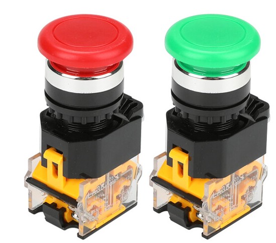 JMHB BUTTON SWITCH SELF-RESET 10A 440V
