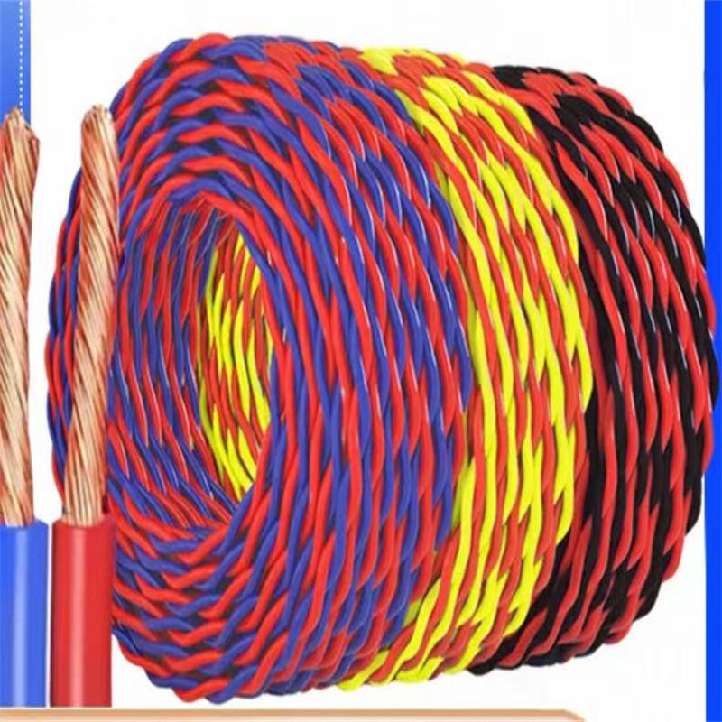 YOU C1000 DOUBLE WINCH WIRE 2 CORE 2.5 SQUARE, NATIONAL 100 M/ROLL, NEXT NOTE COLOUR