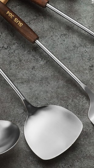 Ivy, stainless steel pan shovel, stainless steel pan shovel, 3# hands unmagnetic