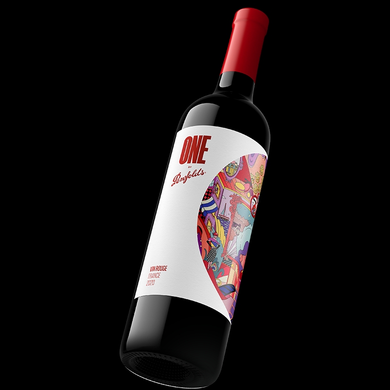 benfu, red wine, french 1 mix 750ml