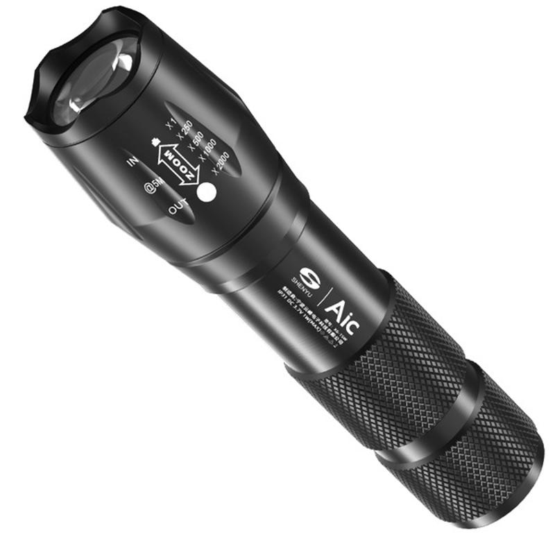 Squid X6 Moot flashlight 12.6*2.8 cm X6 Moot flashlight 12.6*2.8 cm