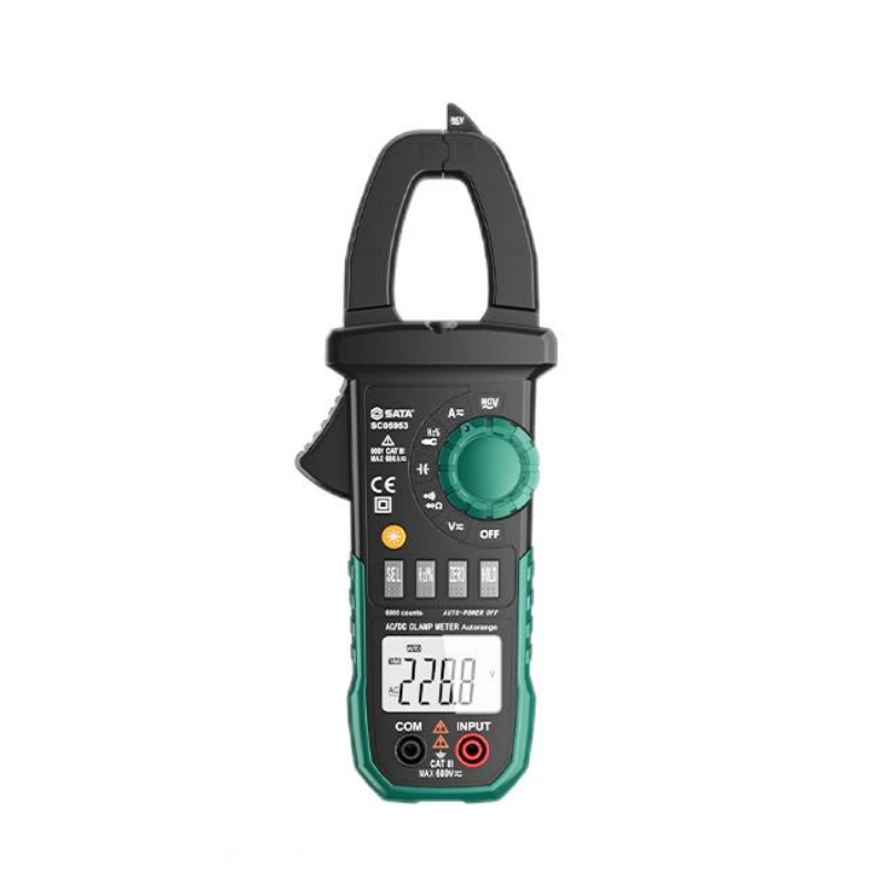 STD/SATA digital plier table D05953 200 mA-600A 100mV-600V calcators size: 26mm numerically