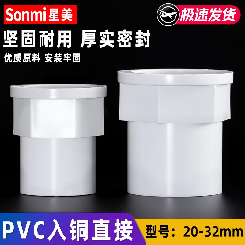 JMHB PVC ENTERS A DIRECT THREAD OF COPPER