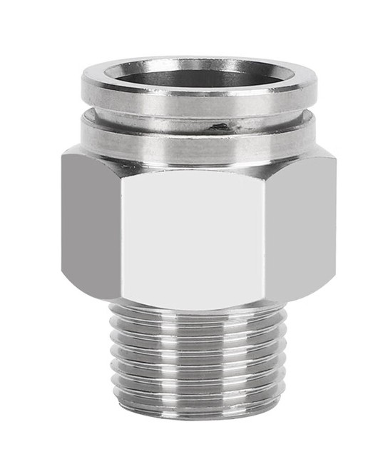 JMHB bronchus, screw straight, stainless steel 12mm