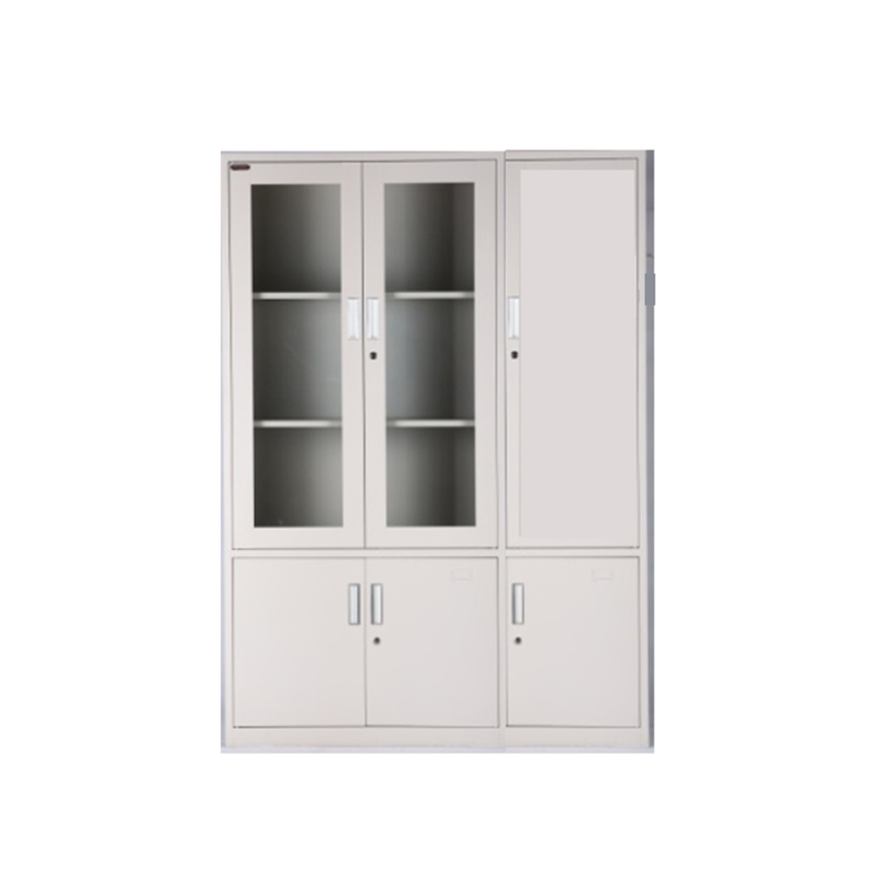 east pine file cabinet 1050*400* 1800mm cold-rolled steel plate, silver white