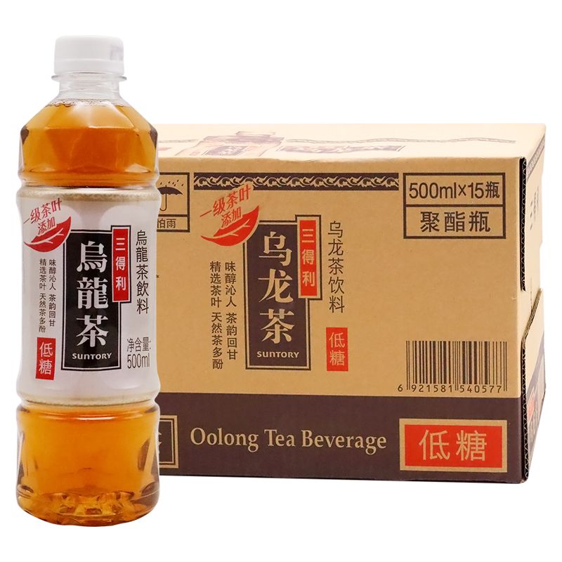 Suntory Oolong Tea Low Sugar 500ml*15 bottles/box Warranty period: 12 months
