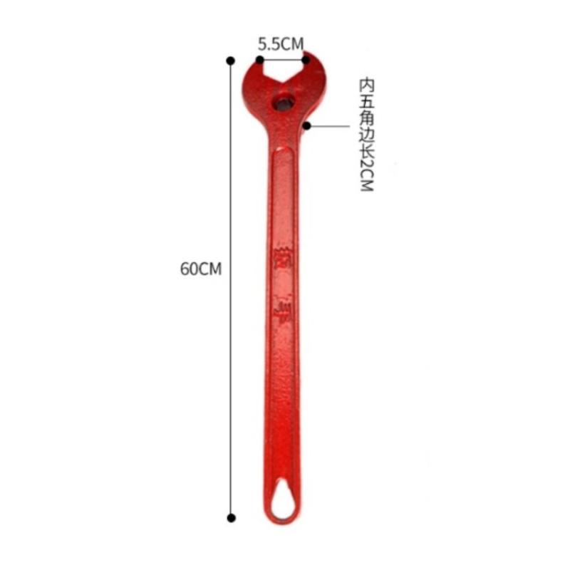 JMHB Fire wrench Cast iron 60cm 2.3KG