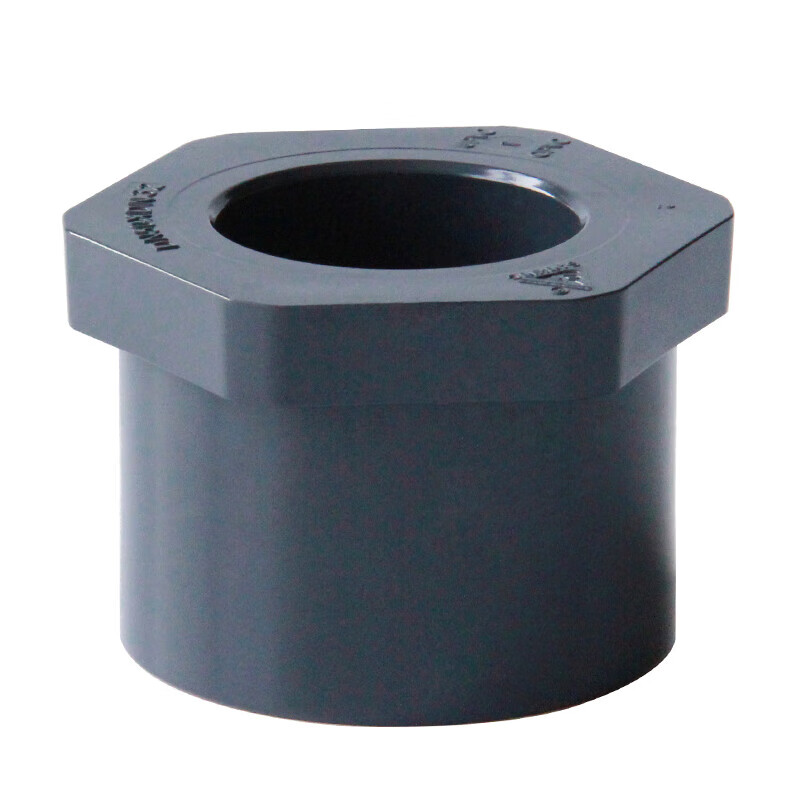 OFESION Reducing Ring PVC Core Filling Reducing Ring National Standard Water Supply Pipe Fittings Chemical Pipe Fittings Specification: 50mm*40mm Material: PVC