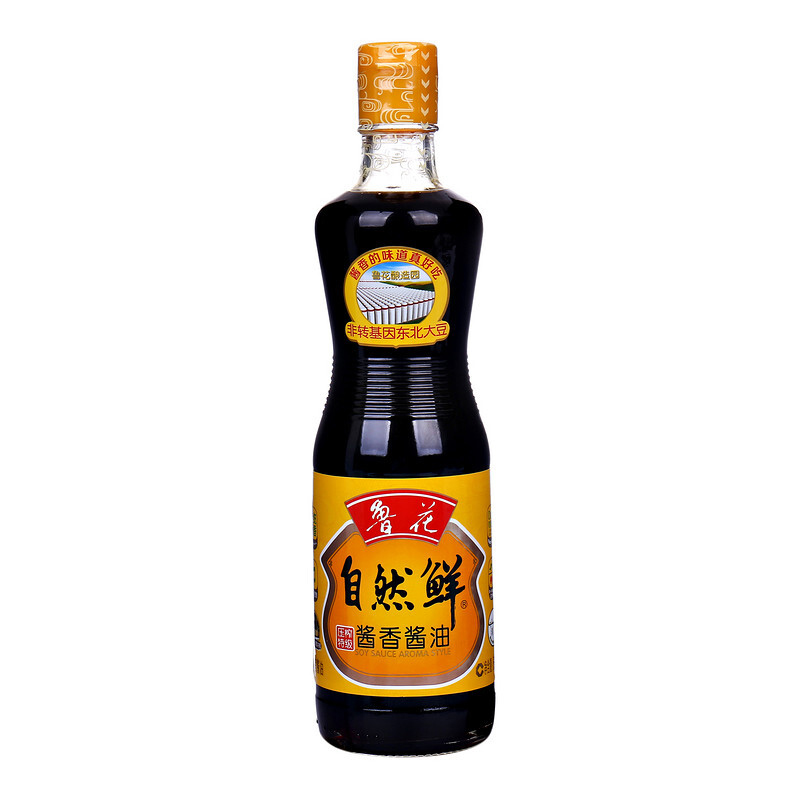 Luhua soy sauce natural fresh 500ml shelf life 18 months