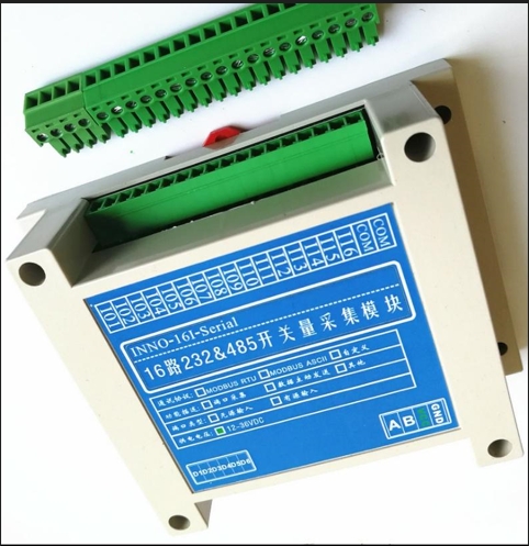 Saihong/SWSENSORS IO acquisition module Voltage: 5V-24VDC Interface type: RS485 Communication distance > 1000m