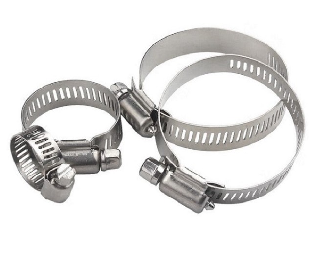 Aoyi one-word hose clamp 251-273 Surface treatment: 304 stainless steel Number of interior installations: 1