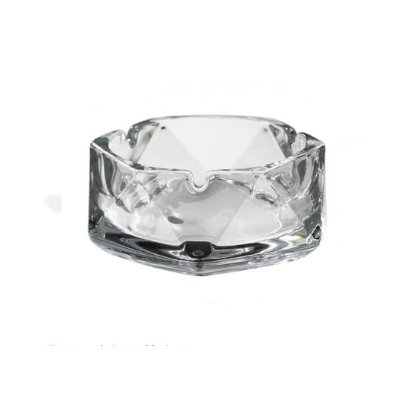 Core Bit Ashtray Square 180mm Glass