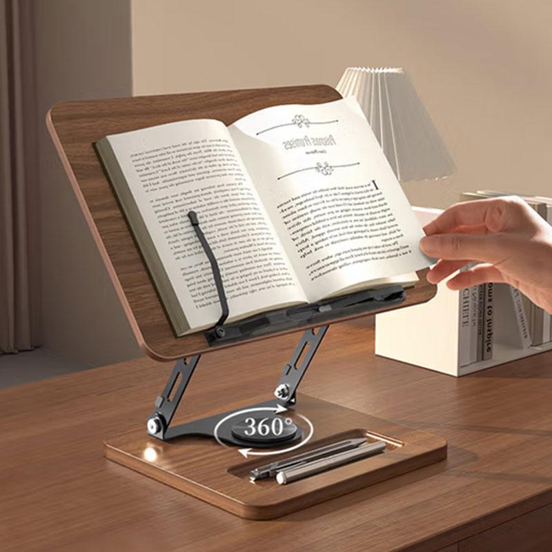 NVV Reading Stand NR-9B Product Material MDF Density Board+Iron+ABS Can be rotated 360°