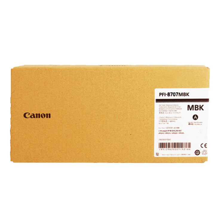 Canon/Canon plotter ink cartridge PFI-8707MBK suitable for Canon IPF831/841/851 700ml matte black