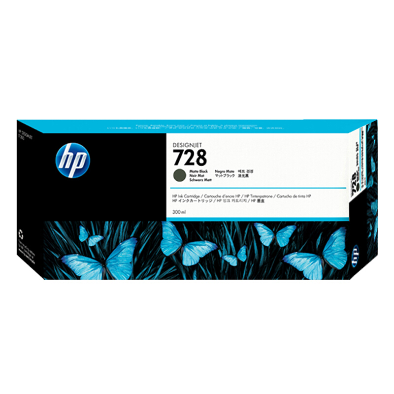 HP/HP ink cartridge 728/F9J68A suitable for HP plotter T730 T830 black