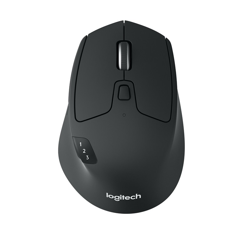 Logitech Mouse M720 Logitech Mouse/M720 Material: Skin-like material Color: Black Mouse type: Right-handed Mouse size: Suitable for large hands (>11.5 cm) Connection method: Wireless 2.4G, Bluetooth compatible System: Compatible with multiple systems Black