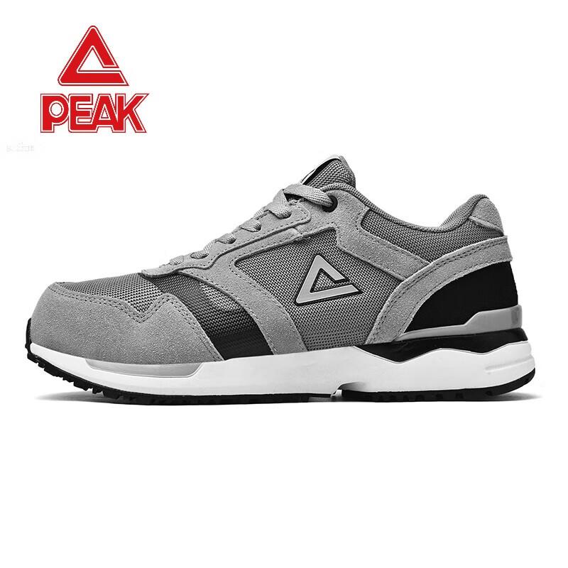 Peak anti-smash and puncture-proof labor protection shoes LR72218 Specifications: 1 pair/box; Size: 42 yards; Material: suede + mesh